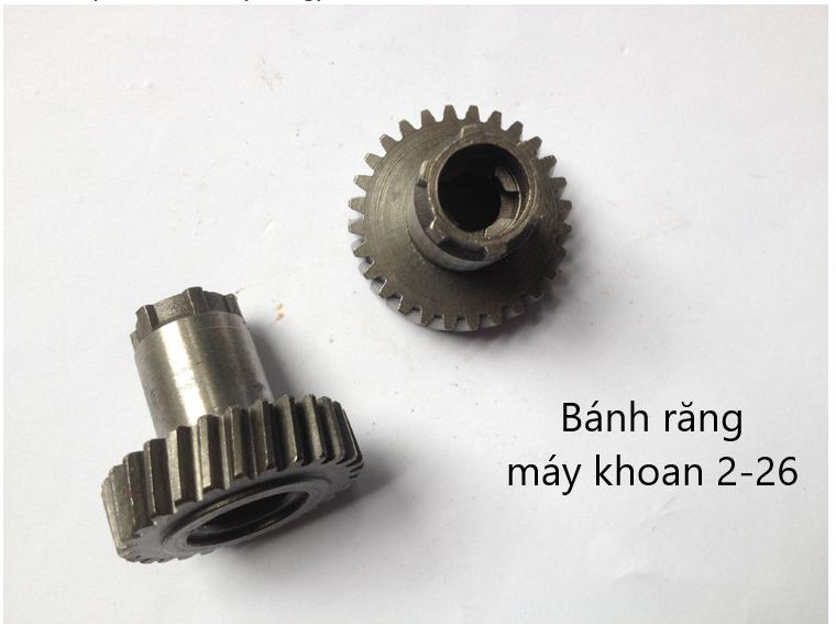 Nhông (bánh răng) máy khoan bê tông 2-26 7 rãnh (33 răng)
