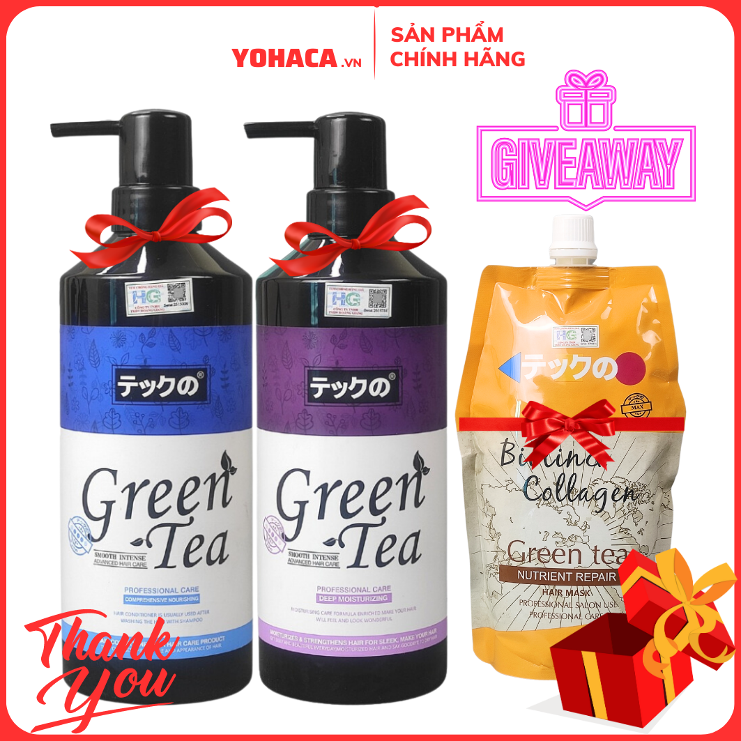 Bộ Dầu Gội Xả Meiki Dưỡng Sâu Mềm Mượt 780ml YOHACA