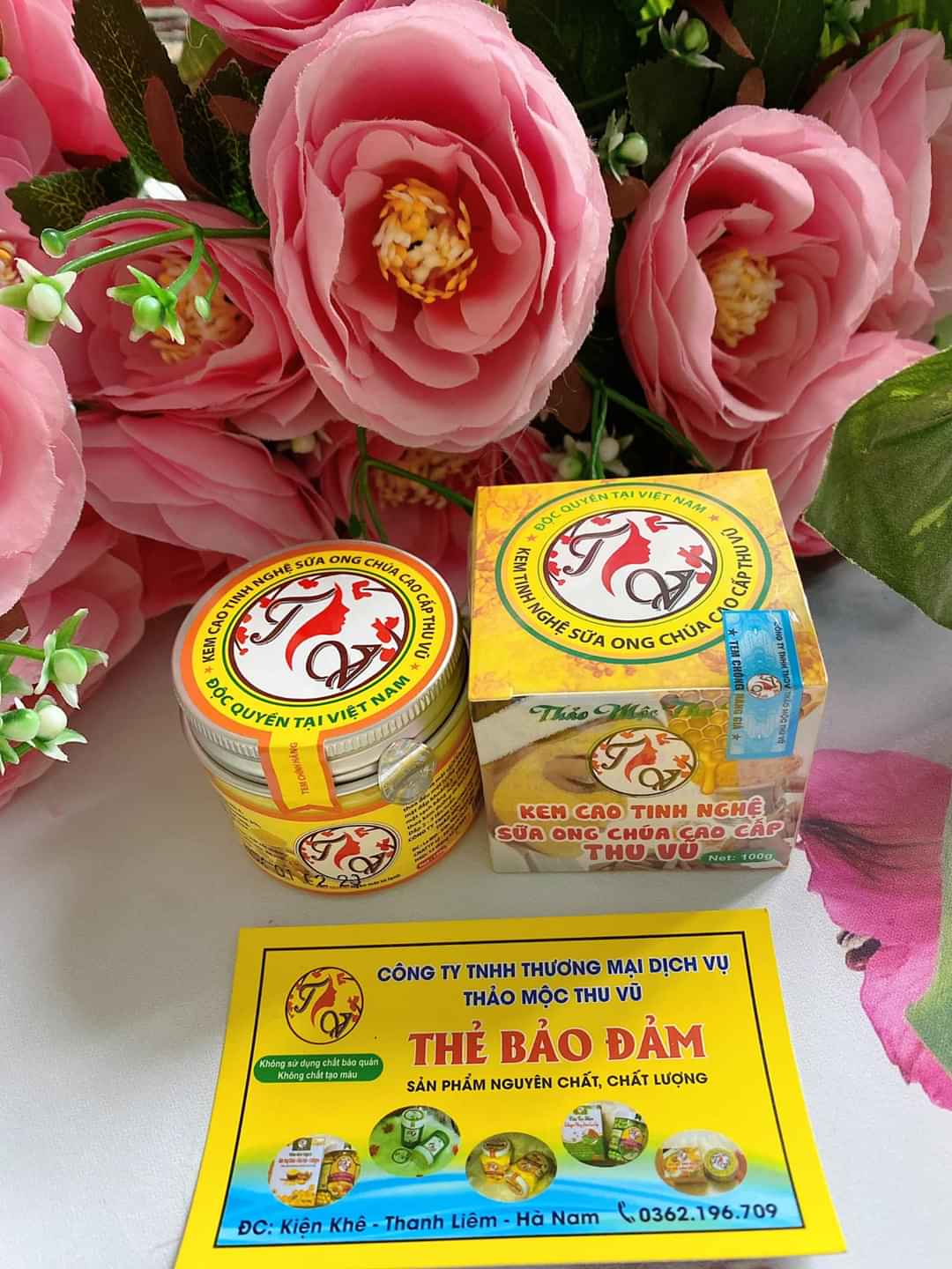 Kem cao tinh nghệ sữa ong chúa dầu dừa collagen