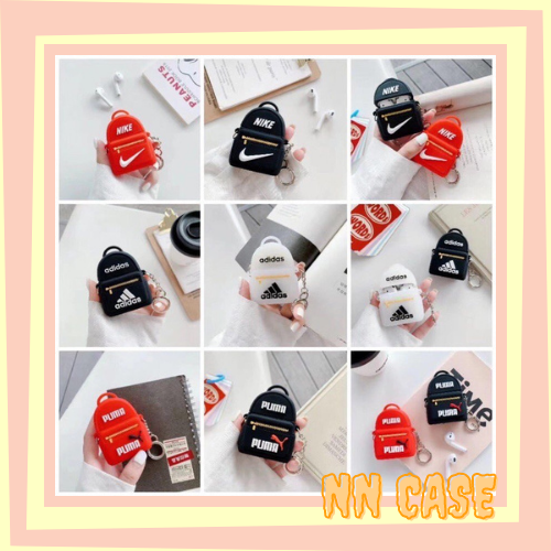 Case airpods 1/2/pro balo thương hiệu p u m a & a d i d a s