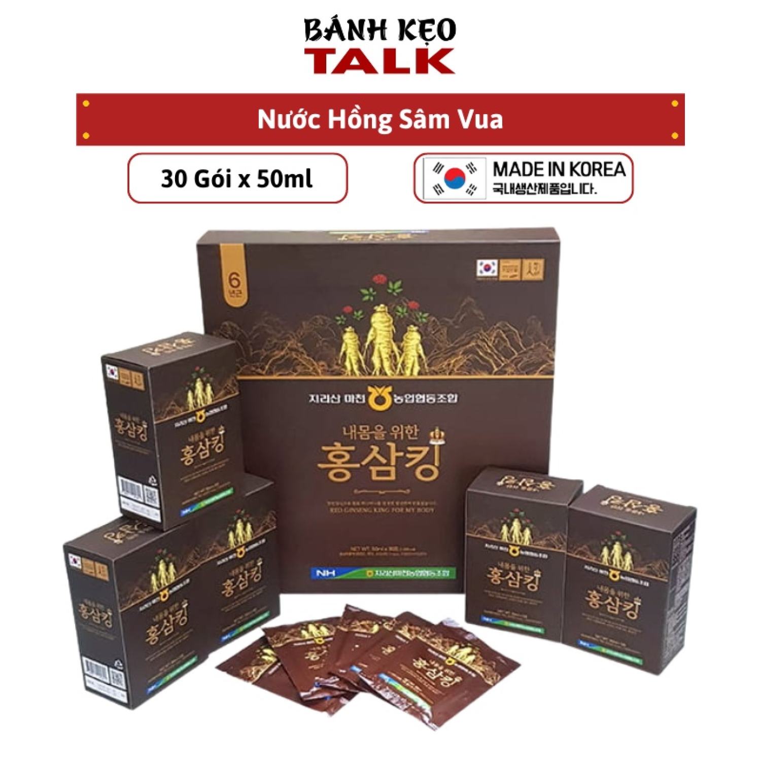 Hồng sâm vua Red ginseng King