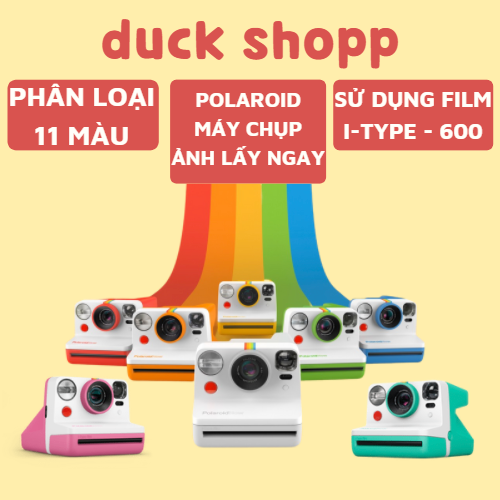 Polaroid Now Camera - Máy chụp ảnh lấy ngay Polaroid Now