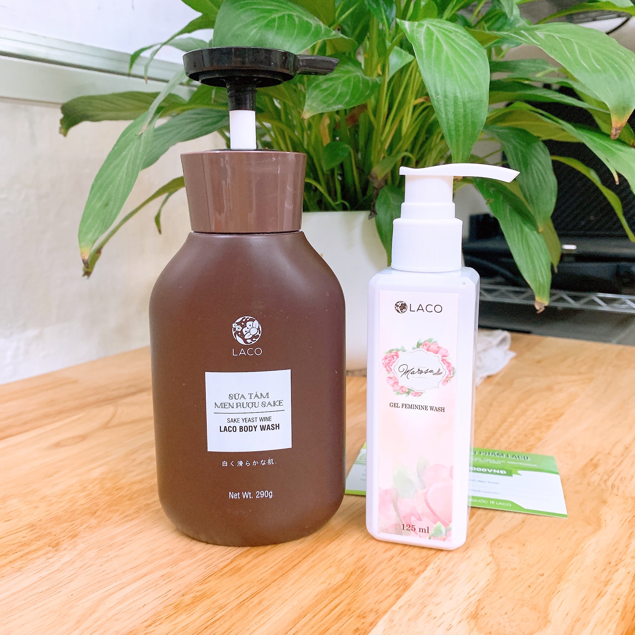 [Chính hãng] Combo 02 sản phẩm: Sữa tắm men gạo Sa kê và Dung dịch vệ sinh phụ nữ Marosa - Làm sạch thân thể