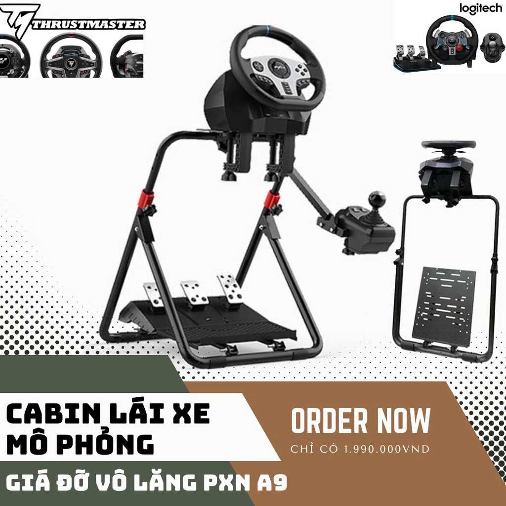 Giá đỡ vô lăng wheel stand pxn a9 dành cho vô lăng logitech g29 , pxn v9 , thrustmaster t300 chơi game đua xe