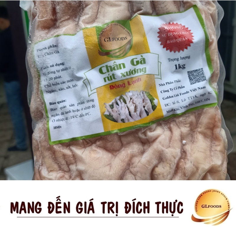 Chân gà rút xương 1kg