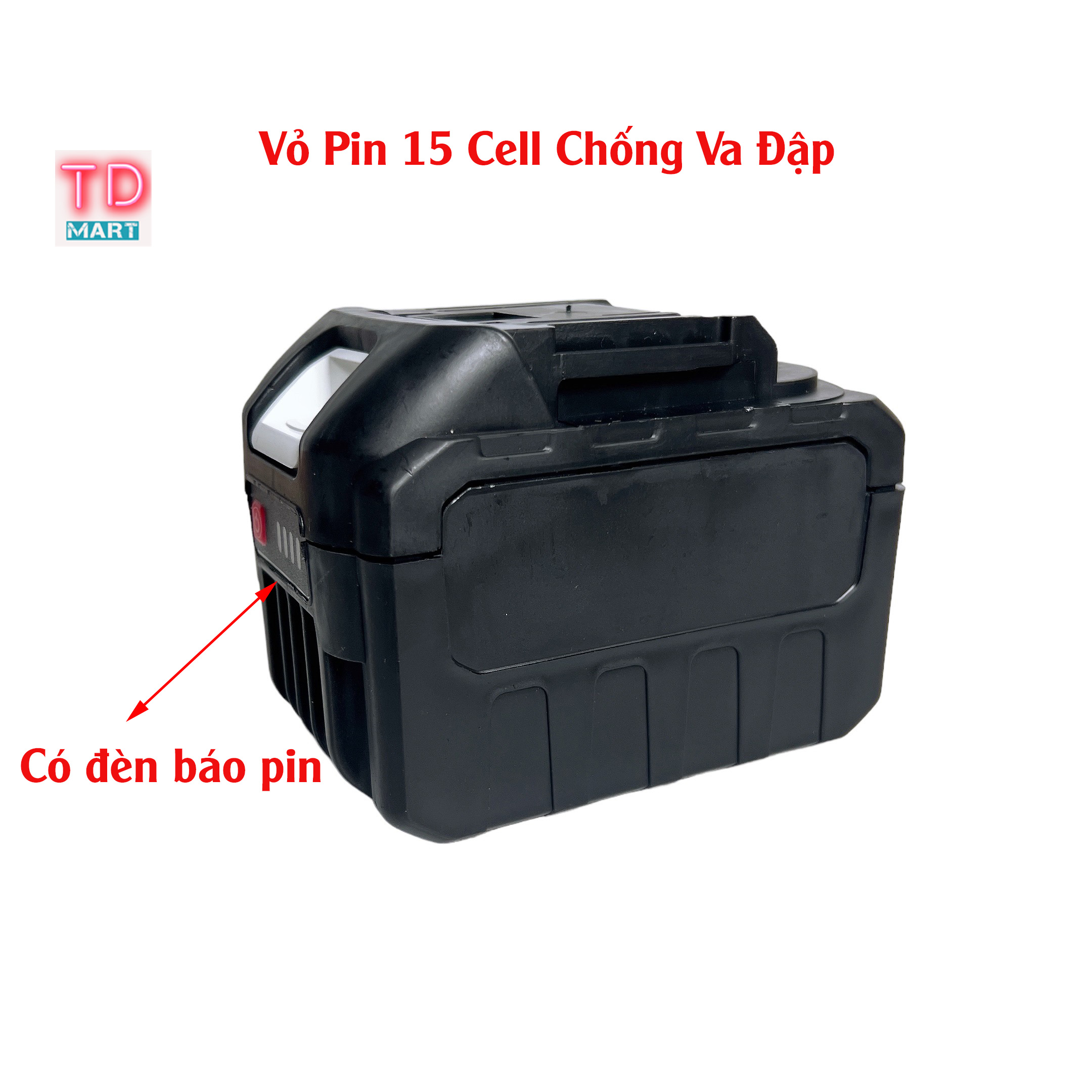 Vỏ Pin 15 Cell Chống Va Đập Full Phụ Kiện