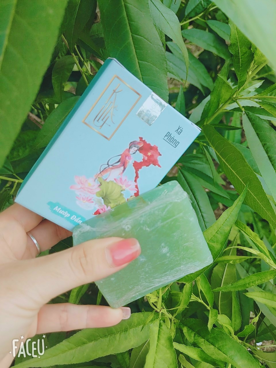 Mật Ong Phúc Khang -Xà bông thiên nhiên handmade 100g -Xà bông cục tắm, xà phòng rửa tay mướp đắng, cám gạo