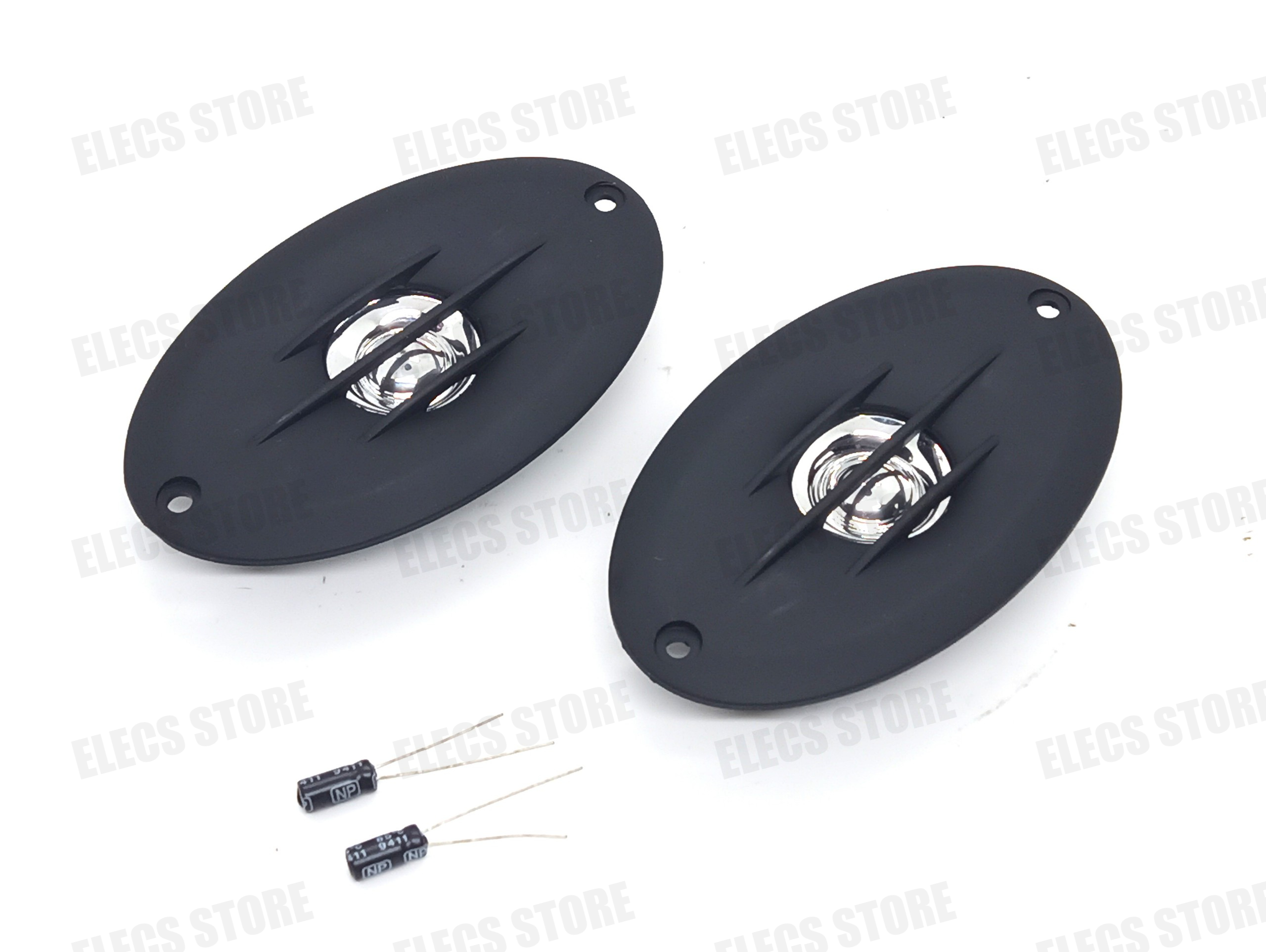 Bộ 2 loa treble p.audio ovan kèm tụ 50v-2.2uf