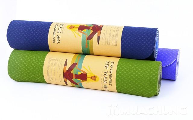 Thảm yoga 2 mặt tpe 6mm đài loan cao cấp chống thấm nước, tham yoga 2 mat tpe 6mm dai loan cao cap chong tham nuoc