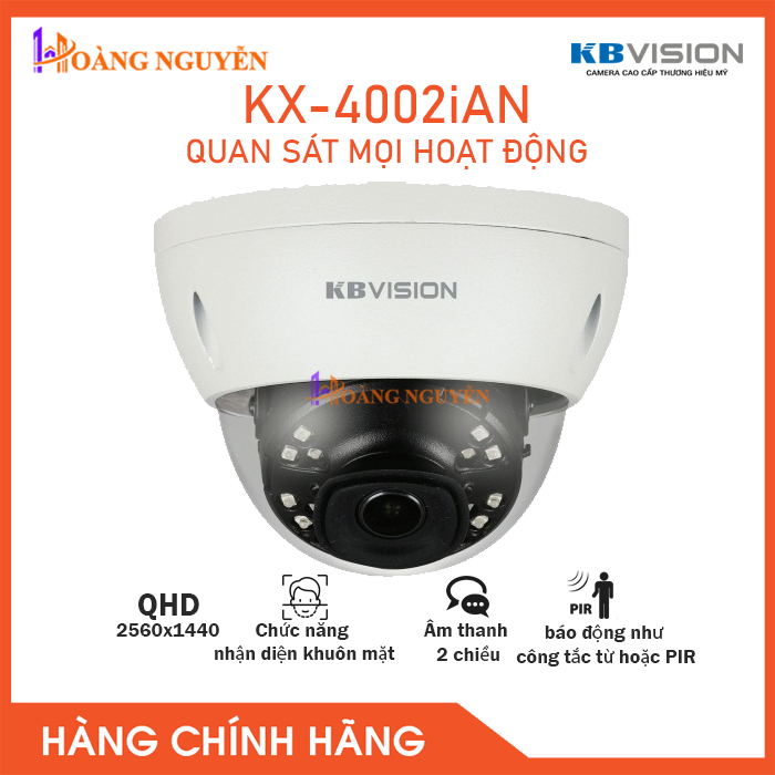Camera giám sát ip kbvision kx-4002ian -camera giám sát an ninh không dây- công nghệ hoàng nguyễn