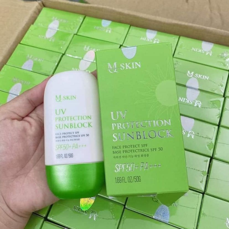 Kem chống nắng mq skin mẫu mới - dưỡng da chống nắng hiệu quả