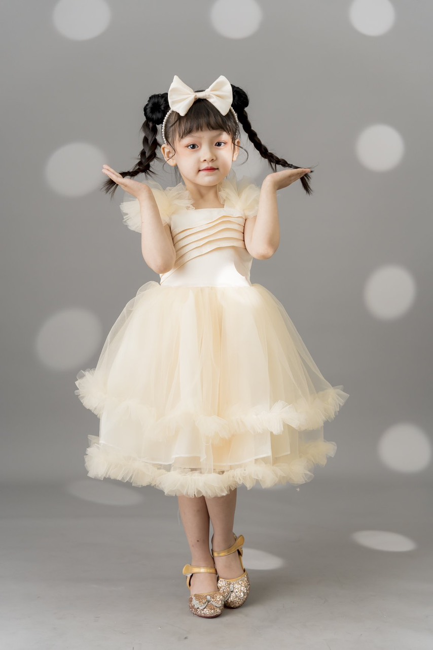 Váy len công chúa siêu phẩm cho bé V10 J&B Kids