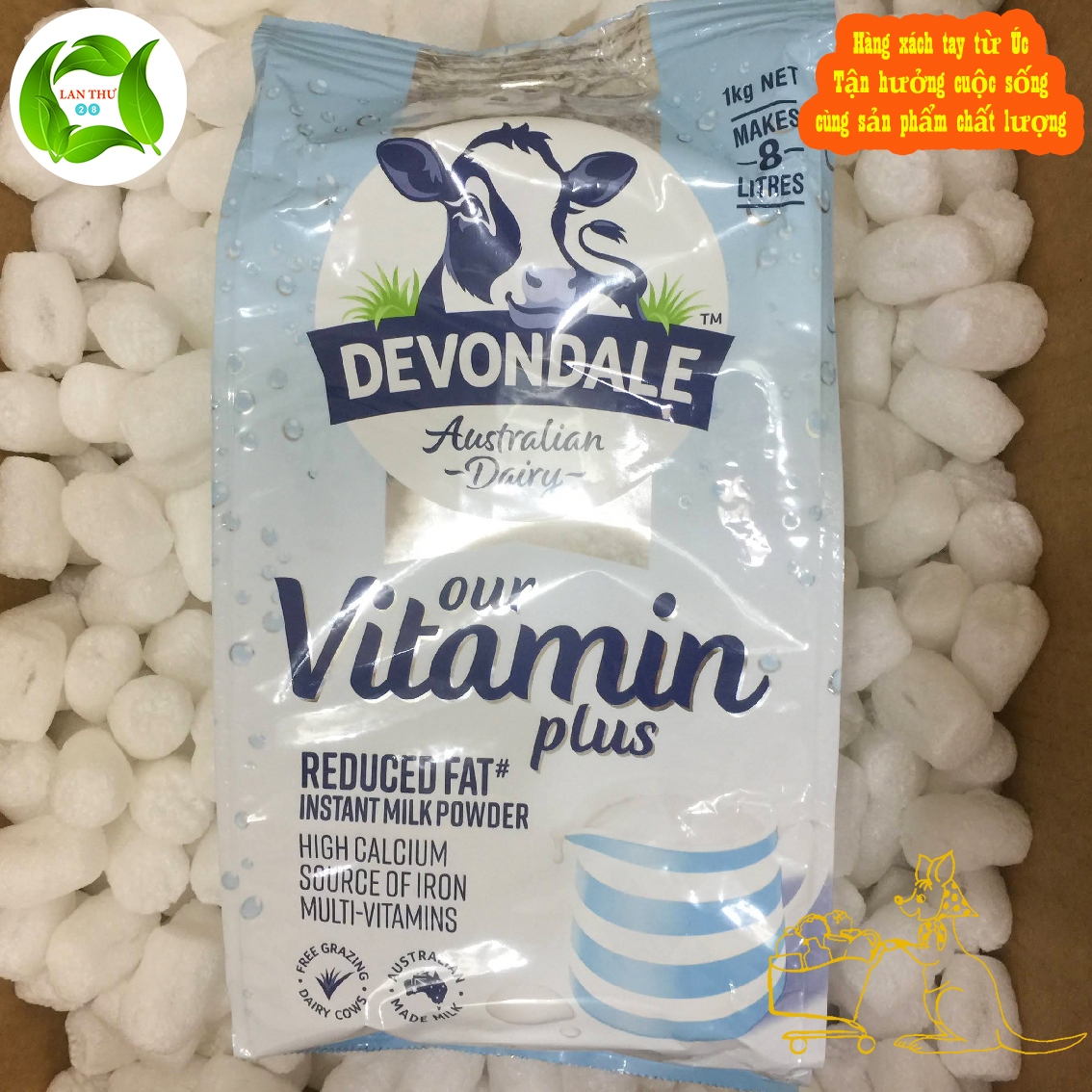 Sữa Tươi Devondale Our Vitamin Plus 1kg - Dạng Bột Mẫu Mới 2020