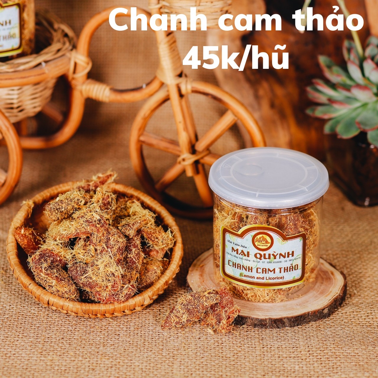 Chanh cam thảo mai quỳnh đặc sản đà lạt