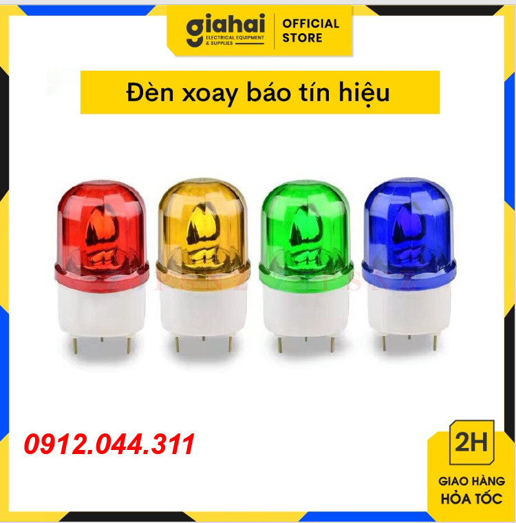 Đèn quay cảnh báo,đèn xoay báo tín hiệu, đèn báo động TBD54