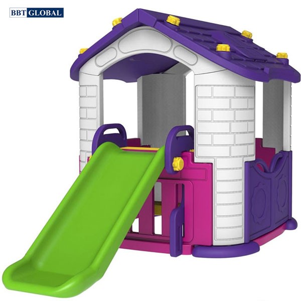 Nhà chơi cầu trượt bể bóng Hàn Quốc BBT Global CHD351