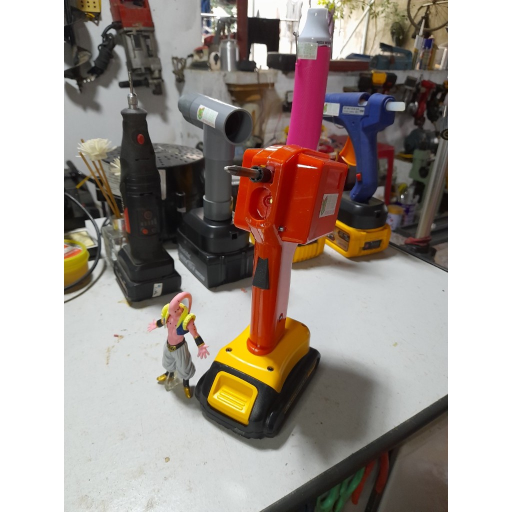 Thân máy hàn thiếc (không kèm pin) - dùng pin 18V chân Dewalt 5s chảy thiếc