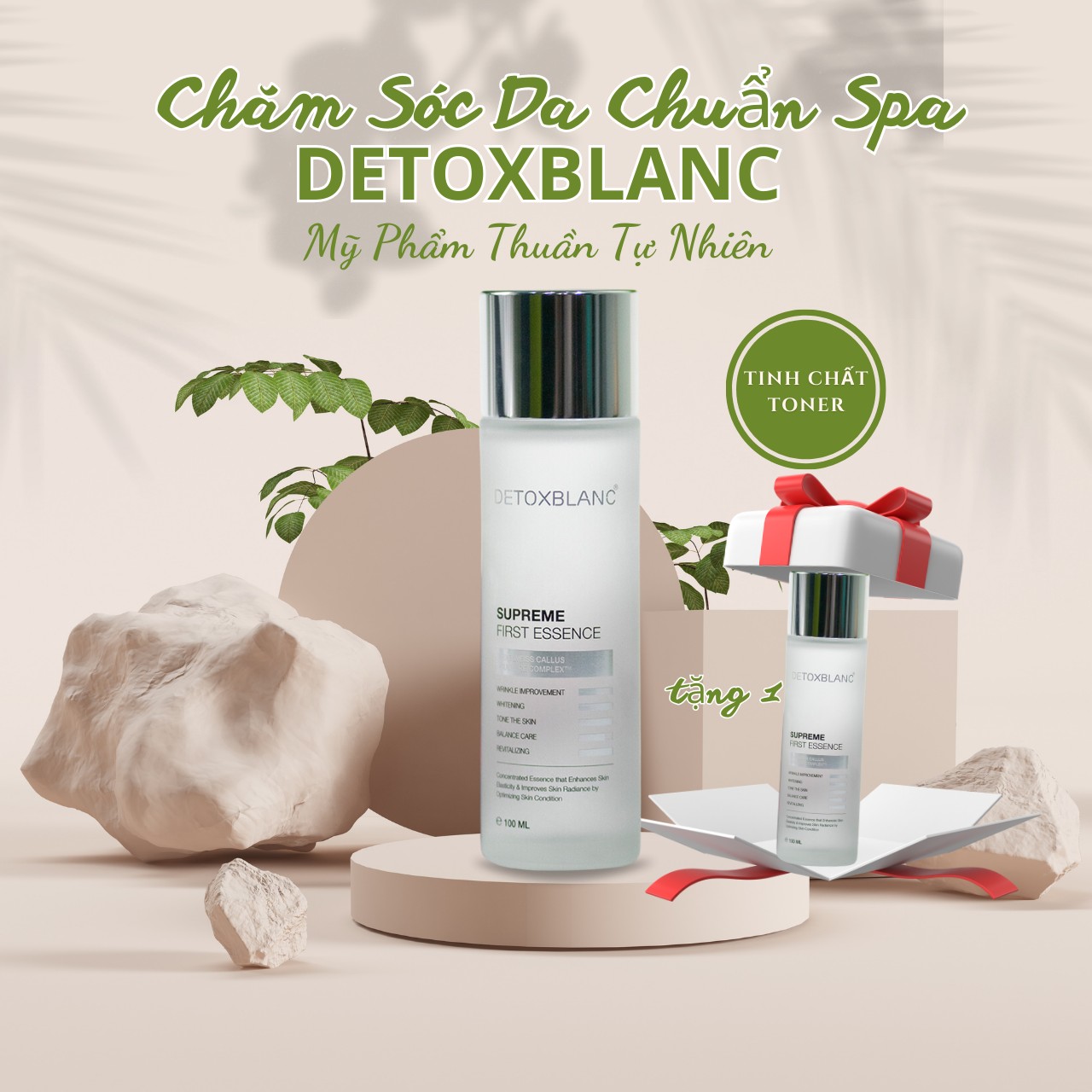 (MUA 1 TẶNG 1) Tinh Chất Dưỡng Trắng Chống Lão Hóa - Supreme First Essence 100ml