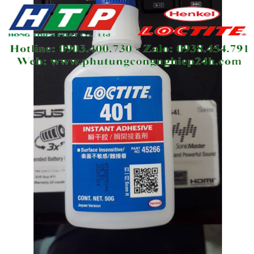 Keo dán nhanh khô Loctite 401-20gr