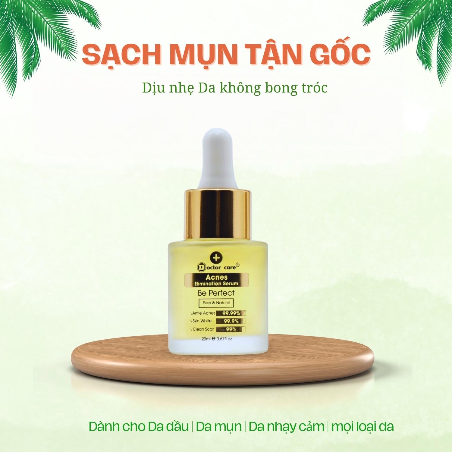 Serum Giảm Mụn Doctor Care Serum Giảm Mụn Ẩn ,Mụn Đầu Đen ,Mụn Thâm Cho Da Dầu mụn 20 ml