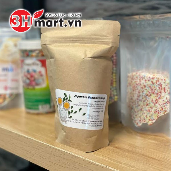 Trà gạo rang Nhật Genmaicha Houji 150g