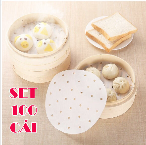 Set 100 tờ giấy nến đục lỗ, size 23
