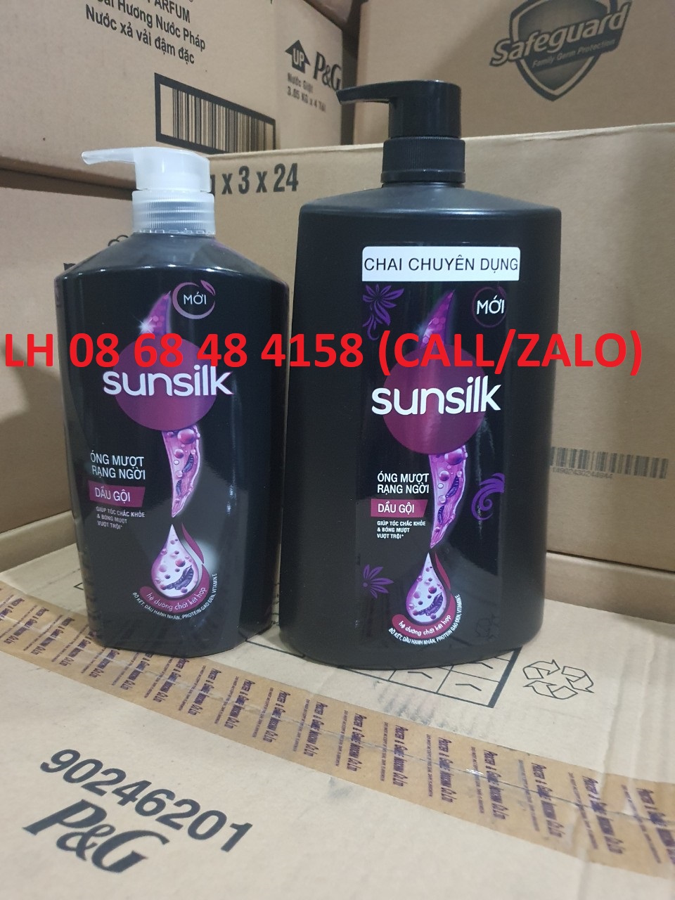 Dầu gội sunsilk bồ kết óng mượt 900g/ 1.4kg hsd 2027