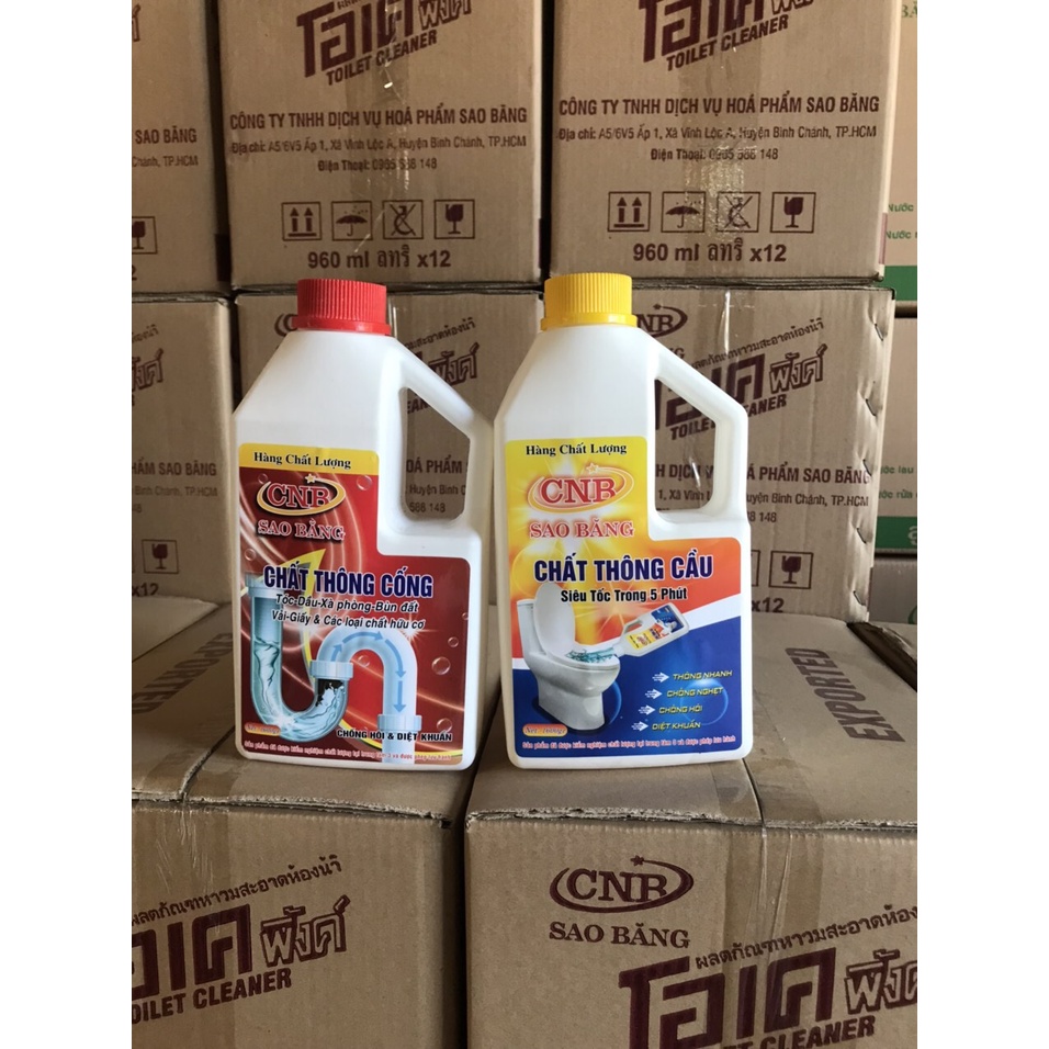 Combo 2 chai Chất thông cầu cống, xử lý tắt ngẻn trong 3 phút thương hiệu Okay99 Thái Lan - Chất thông cầu cống