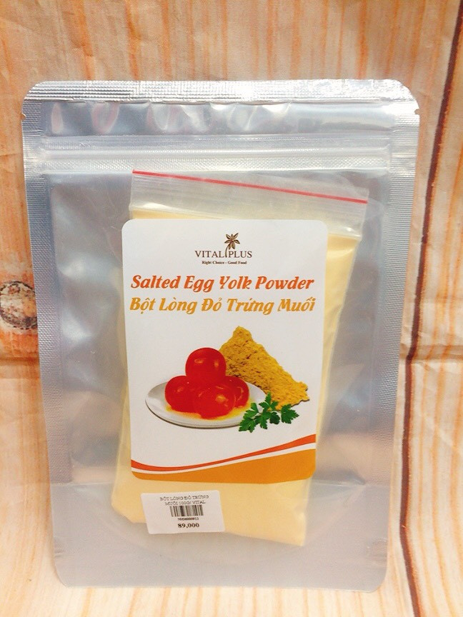 Bột lòng đỏ trứng muối vital 100gr