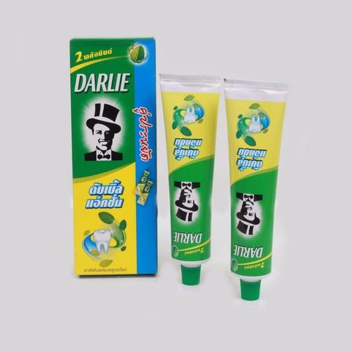 Kem Đánh Răng Ông Tây Đen Darlie 1 hộp 2 tuýp - Thái Lan