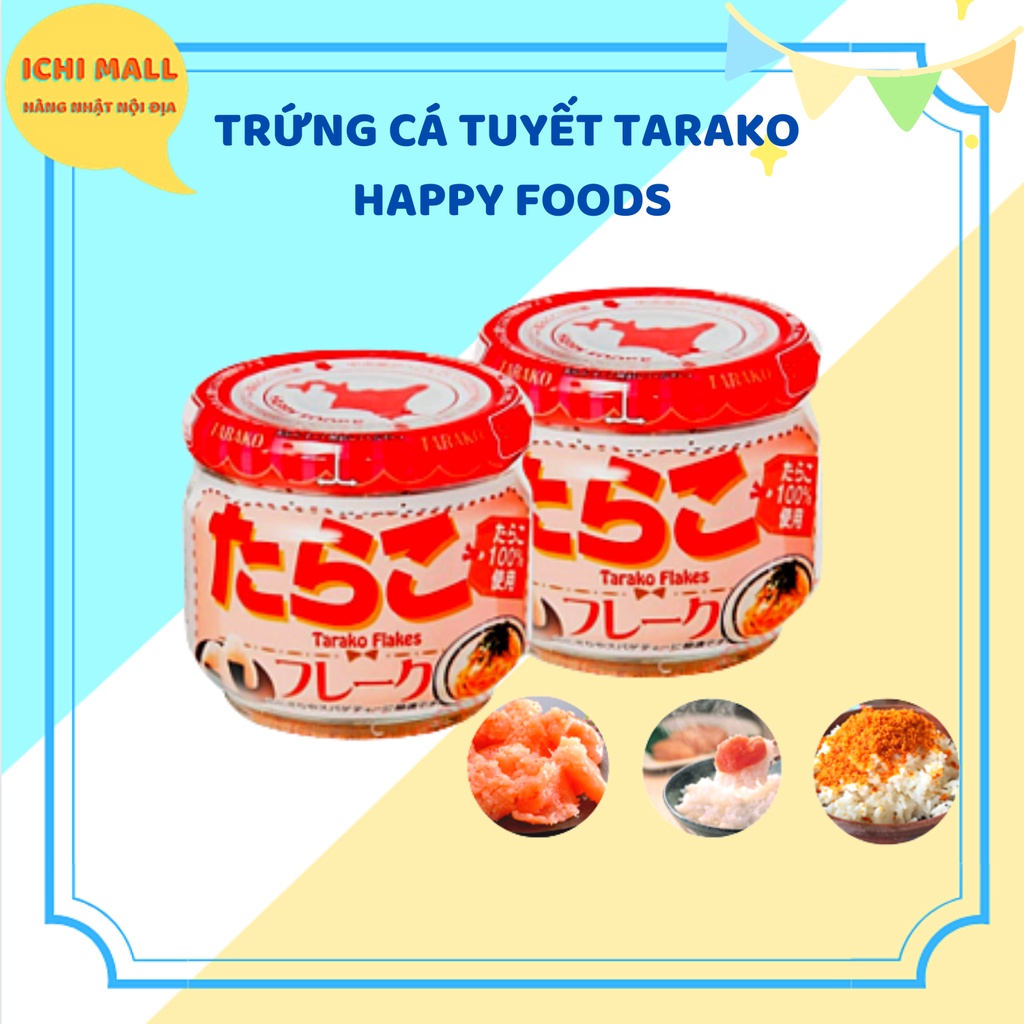 Ruốc Trứng Cá Tuyết Tarako Flakes Nhật 50g
