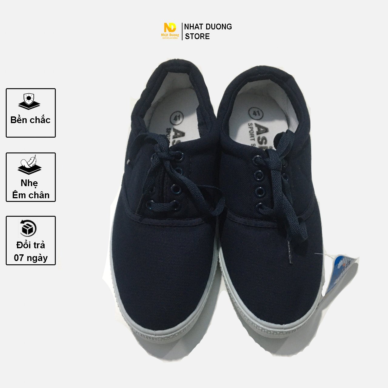 Giày bata Asia thể dục nam nữ giày bata đi bộ kiểu dáng gọn nhẹ chắc chắn độ bền cao