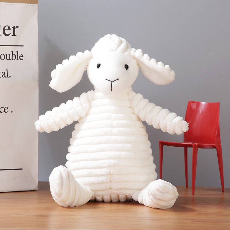 Cừu bông màu trắng ngộ nghĩnh đáng yêu cho bé