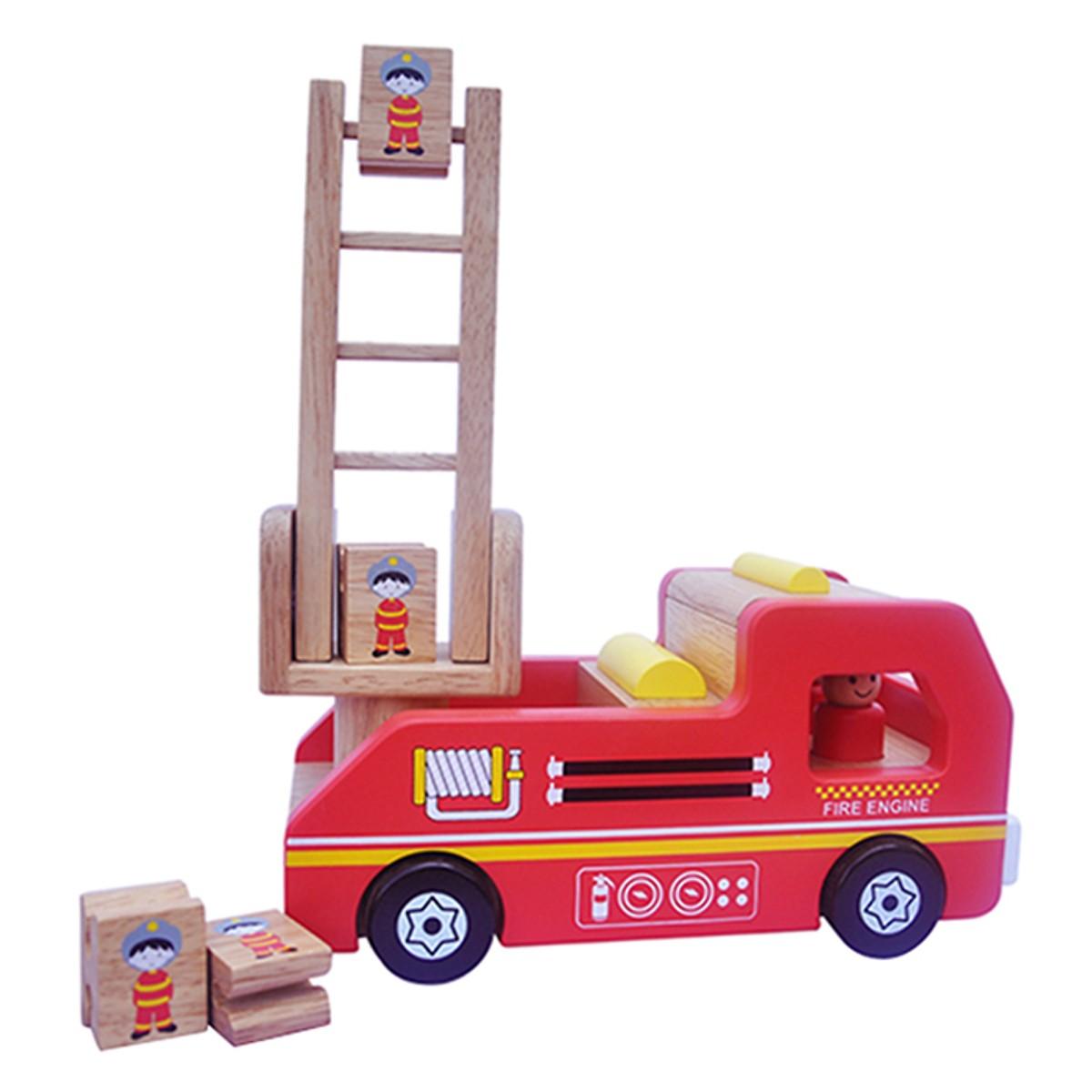 Đồ chơi gỗ colligo - xe cứu hỏa s 30226