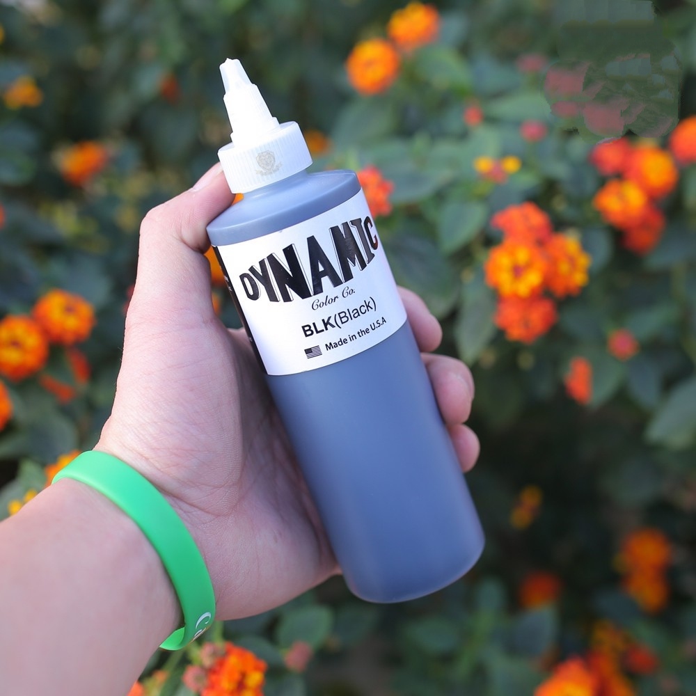 Mực xăm đen Dynamic BLK 240ml / 8oz