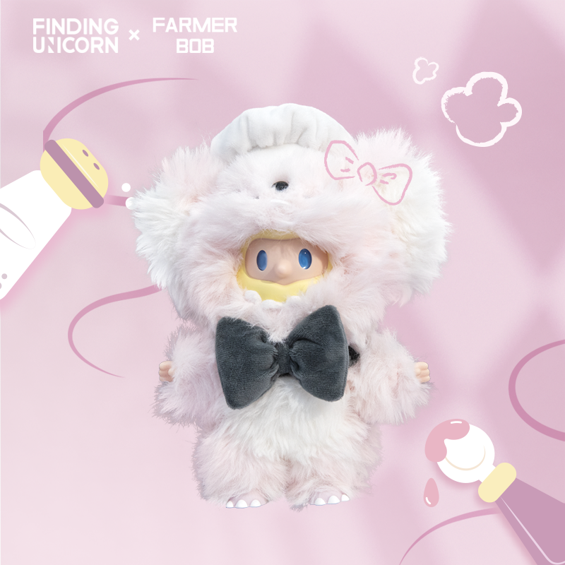  FINDING UNICORN FARMER BOB FURRY MOUSE CHEF BOB Single Box 1Pc  