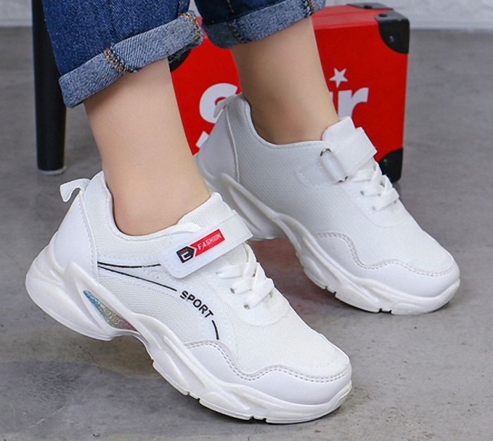 Giày thể thao bé gái dạng lưới, êm chân thoáng mát  Phong Cách Hàn Quốc cho bé từ 3 đến 14 tuổi TT2