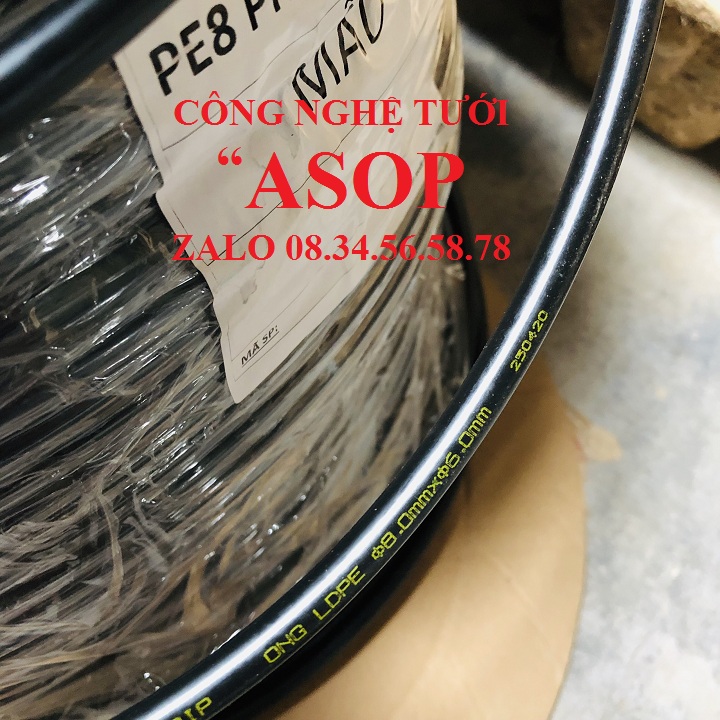 50m ống pe phun sương 8mm loại cao cấp 50m