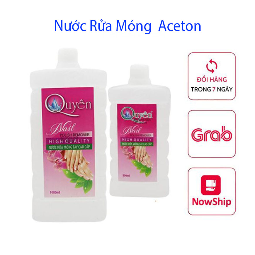 Axeton , acetone nước rửa móng tay - Nước rửa móng tay Quyên