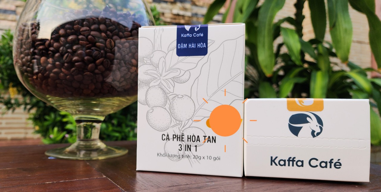 Cà phê hòa tan vị dừa - 3in1 dừa
