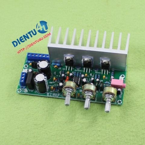 TDA2050 + TDA2030 2.1 3 KÊNH SUBWOOFER AMPLIFIER