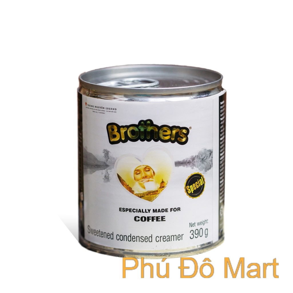 Sữa Đặc Có Đường Brothers Coffee Trung Nguyên ( Hộp 390 Gr)