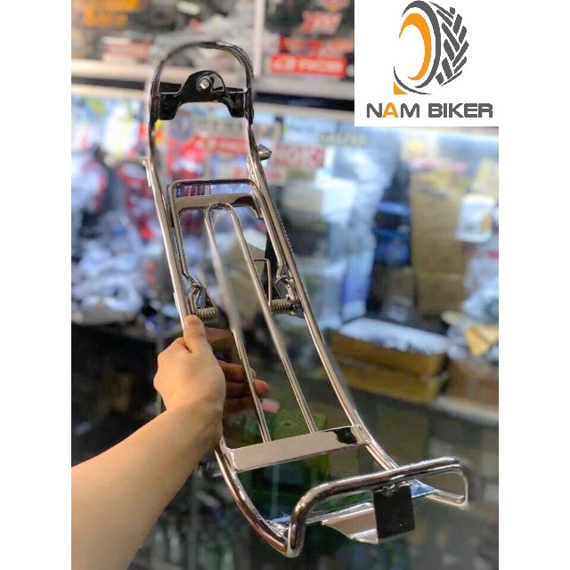NamBiker - Baga chuối ,Baga xuồng Spark Thái thép mạ inox bóng Wave Alpha các đời, Wave nhỏ, Wave ZX, Wave lớn, Wave RS, Wave 110c