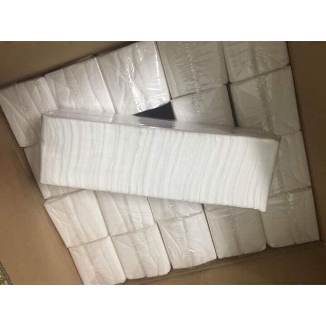 (200tờ/cây) Giấy vuông lau mặt trong thẩm mỹ spa