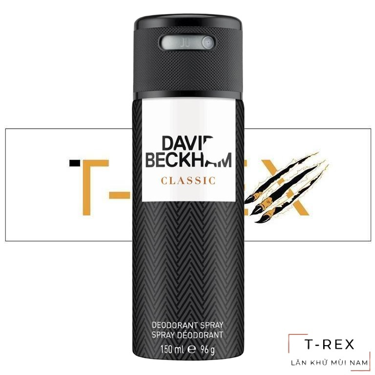 Xịt khử mùi nam hương nước hoa david beckham classic 150ml