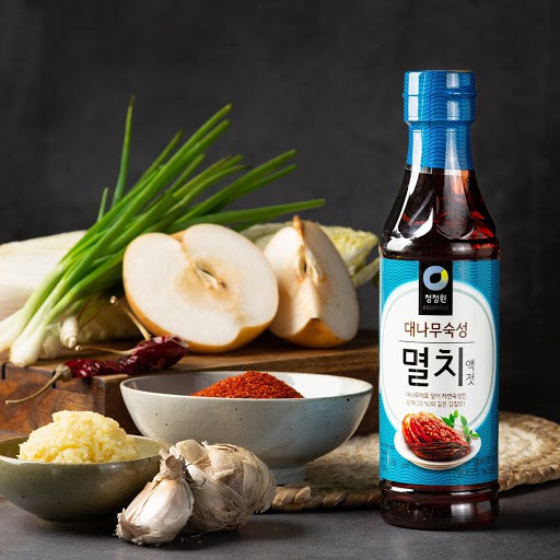 Nước mắm cá cơm hàn quốc 500ml/ nước mắm làm kim chi ngon