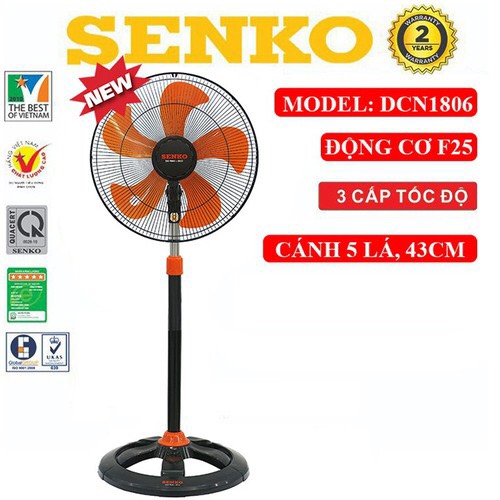 Quạt đứng senko dcn1806