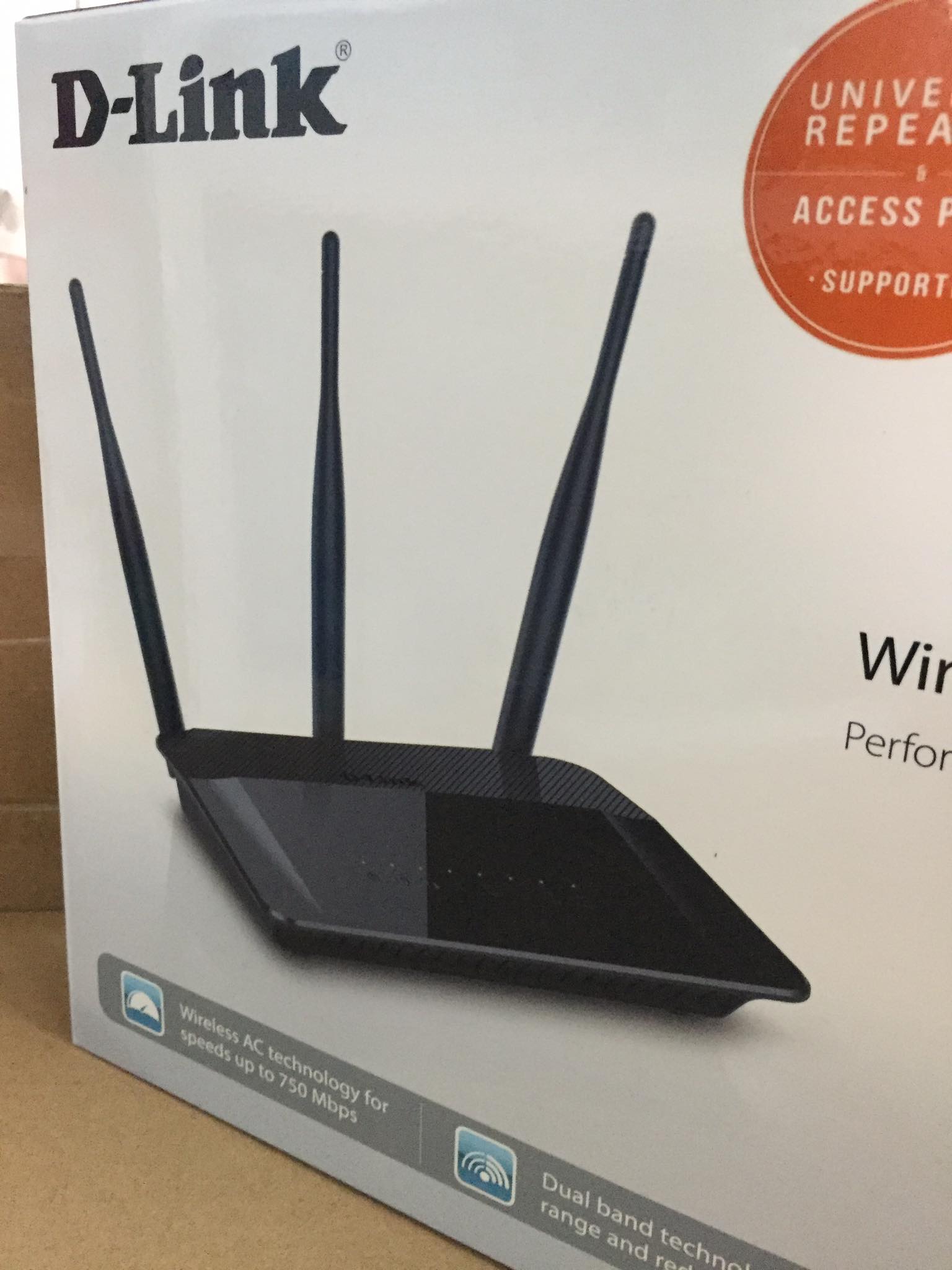 Bộ phát wifi dlink dir- 809 chuẩn ac750