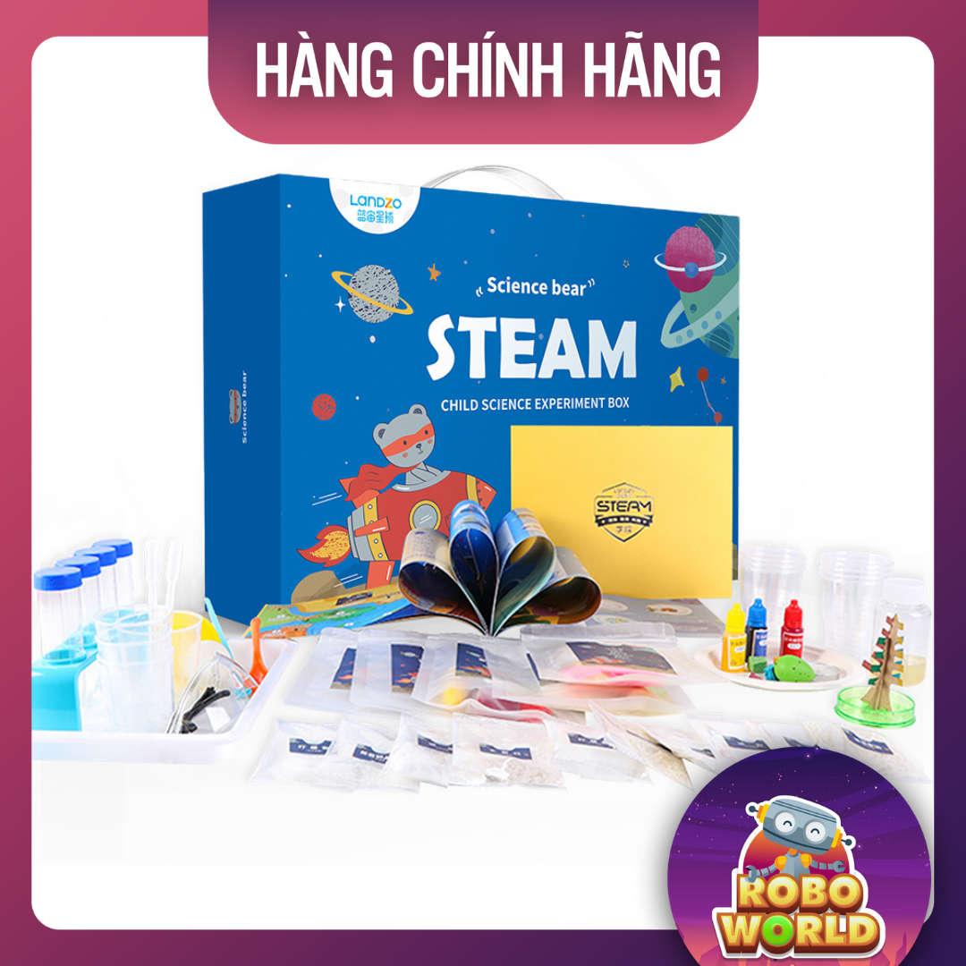 Bộ đồ chơi thí nghiệm STEAM thực hành 138 thí nghiệm khoa học đời sống