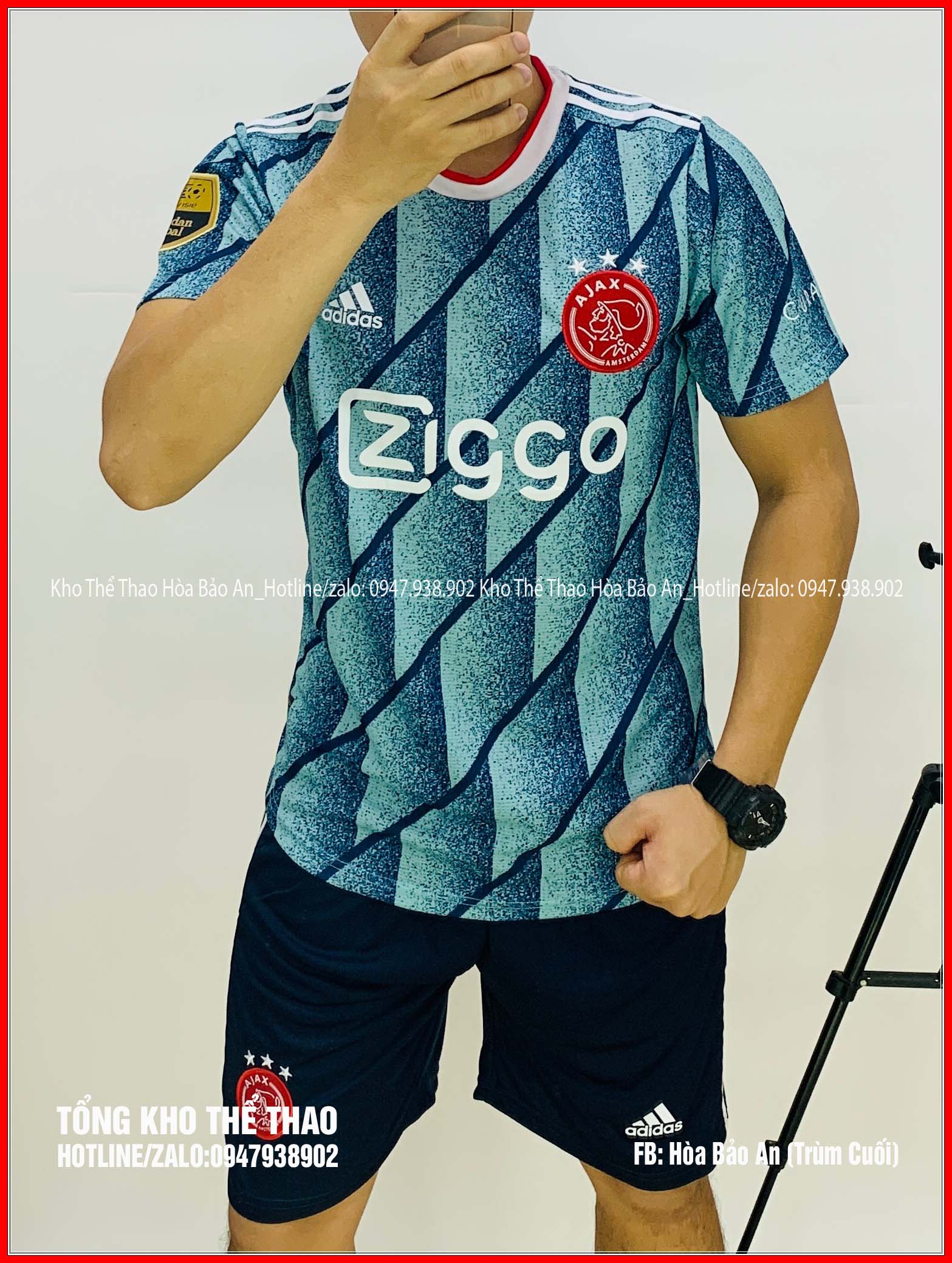 BỘ QUẦN ÁO AJAX MÀU XANH BẨN CAO CẤP MỚI VÊ 2020